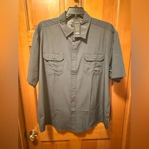 NWT Kenneth Cole New York Men’s Slim Fit Short Sleeve Shirt Size 2X